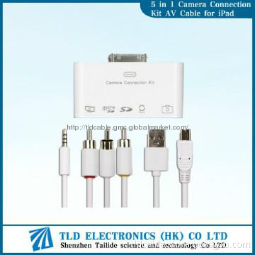 5 in 1 Camera Connection AV Kit for iPad
